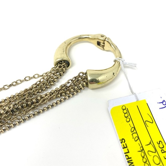 NWT Free People Broadway Chain Barette Hair Accessory Gold - Picture 5 of 7